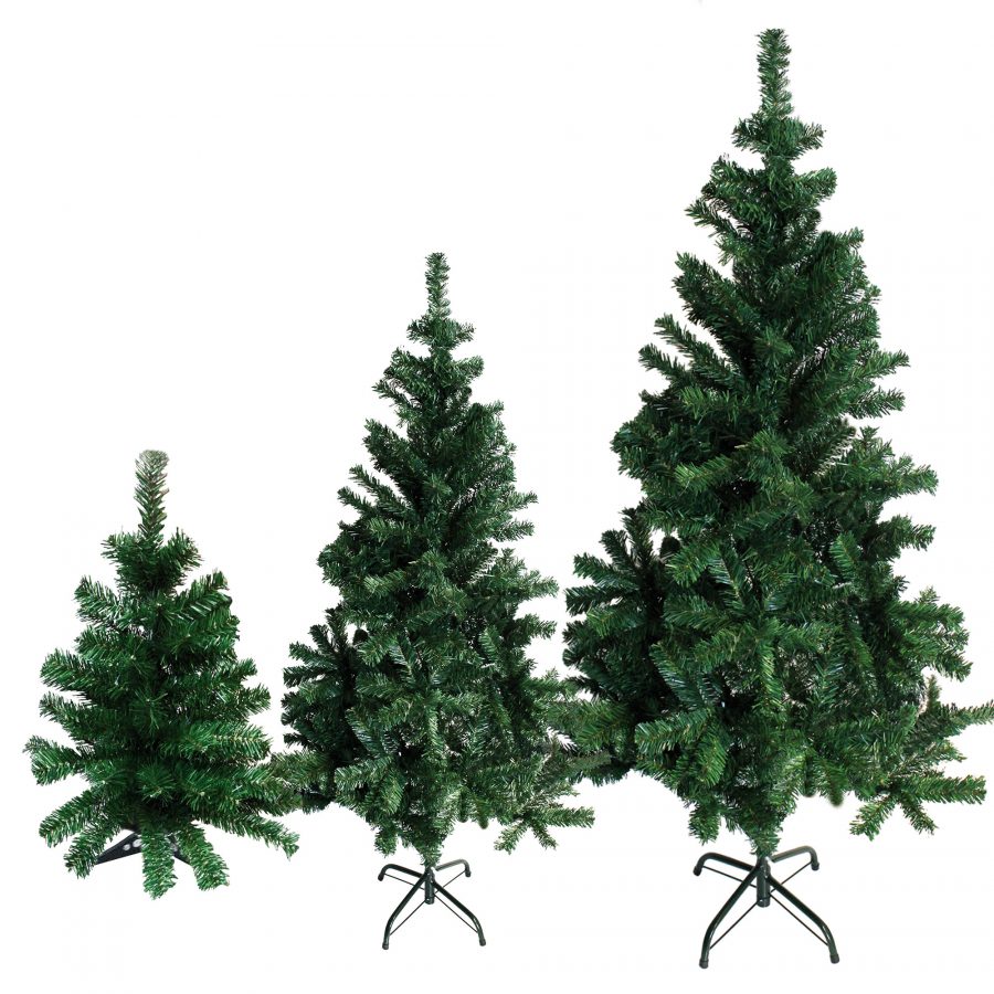 Künstlicher Weihnachtsbaum inkl. Ständer, grün – linder exclusiv